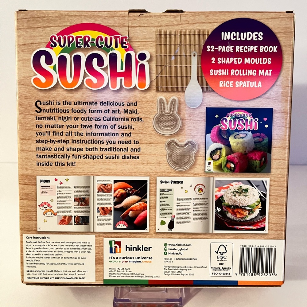 Sushi Recipe Book and Shaping Kit - Picture 3 of 12